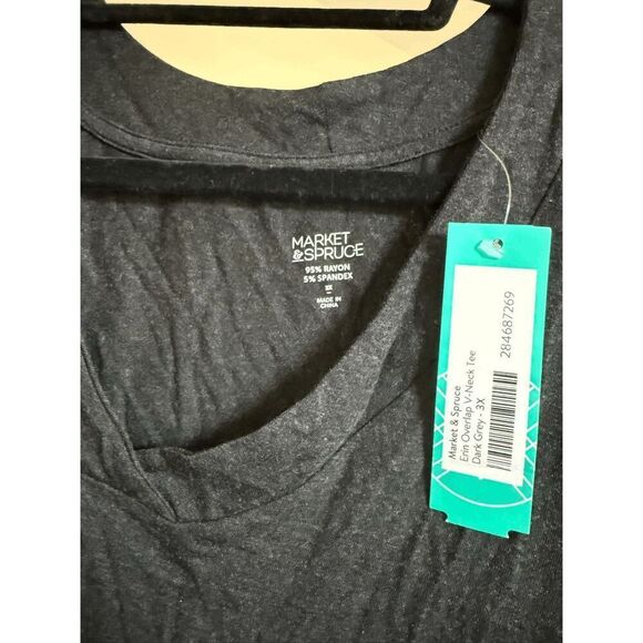 market and spruce overlap tshirt - Picture 2 of 4